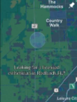 Esthetician location map Redlands Miami